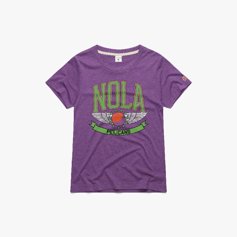 Women's Blouse with HoodWomen's New Orleans Pelicans City Edition 2024