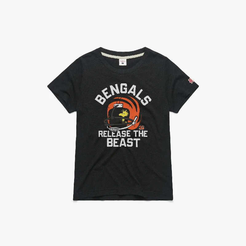 Women's Blouse with Long SleevesWomen's Peanuts x Cincinnati Bengals Release The Beast