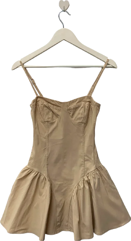 Women's Shetland Wool SweatersEgo Beige Strappy Dress UK 6