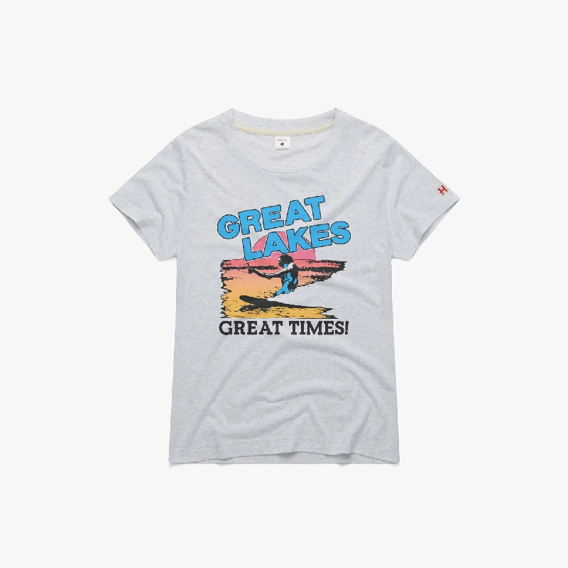 Women's Blouse with Narrow CollarWomen's Great Lakes Great Times