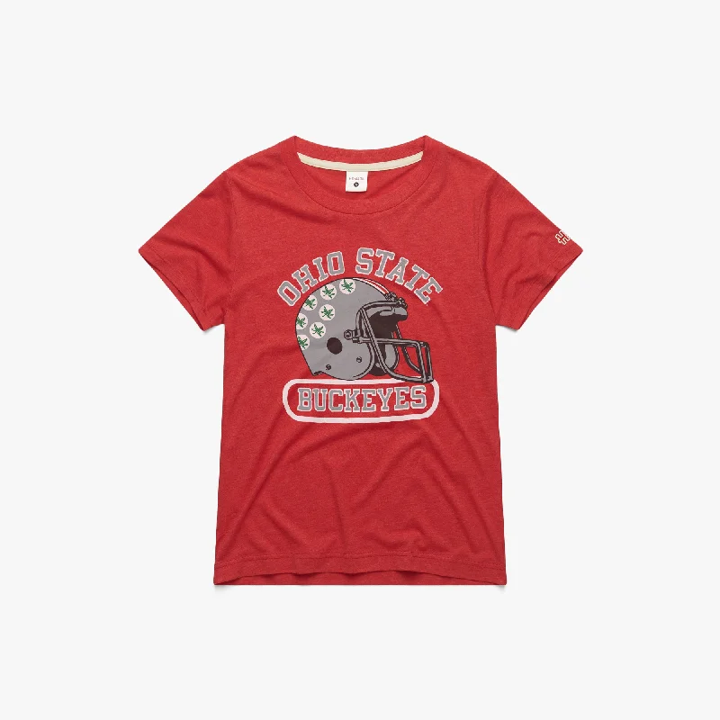 Women's Blouse with Boat NeckWomen's Ohio State Buckeyes Helmet