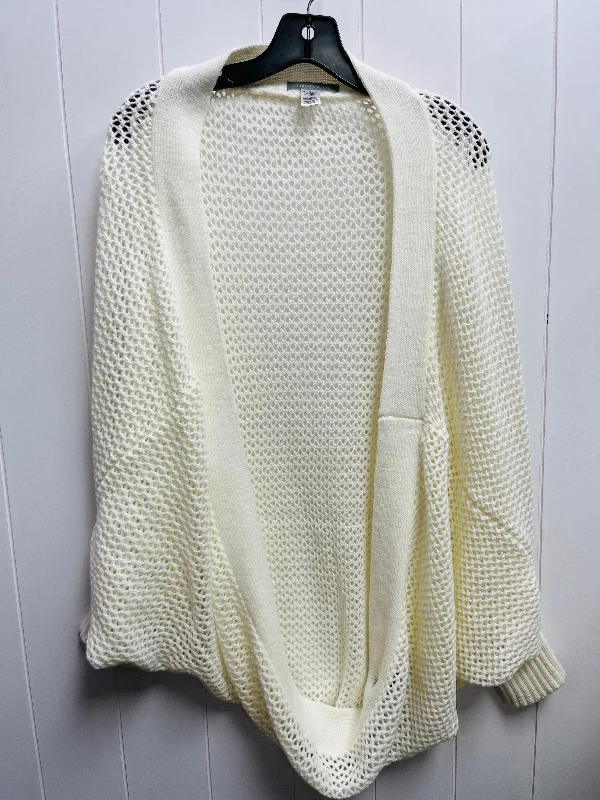 Women's Azerbaijani Wool SweatersSweater Cardigan By DEMDACO In Cream, Size: L