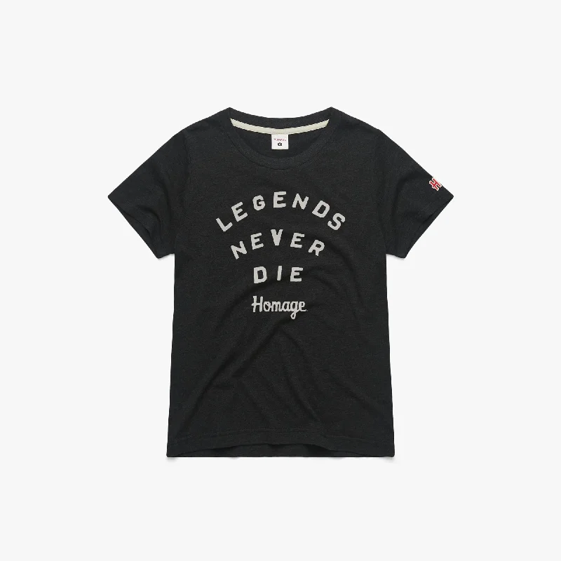 Women's Blouse with Boat CollarWomen's Legends Never Die