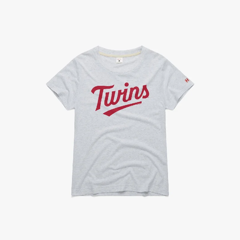 Women's Blouse with Gathered SleevesWomen's Minnesota Twins Jersey Logo