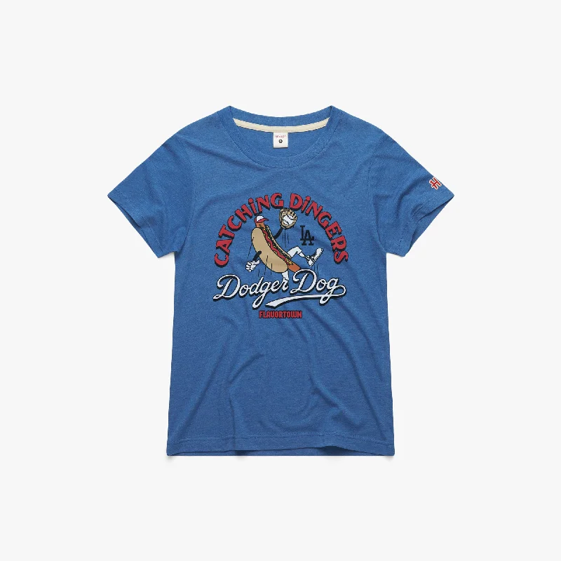 Women's Blouse with FrillsWomen's MLB x Flavortown Los Angeles Dodgers