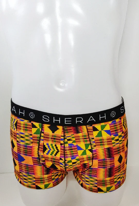 lace-up back bra for a custom fitRegalia Men's Kente Print Boxers Three pack