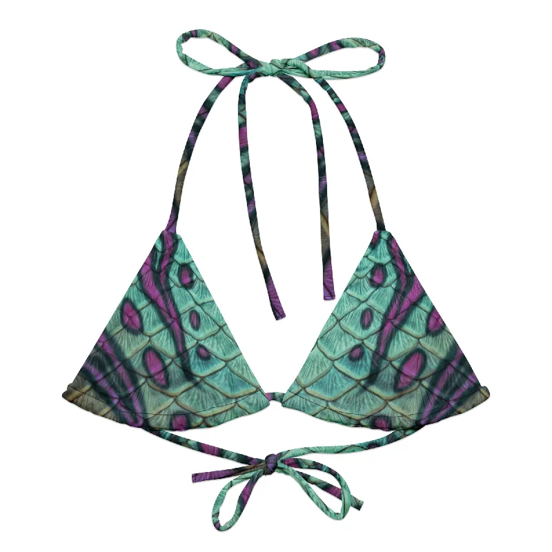 Treasure Cove Recycled String Bikini Top