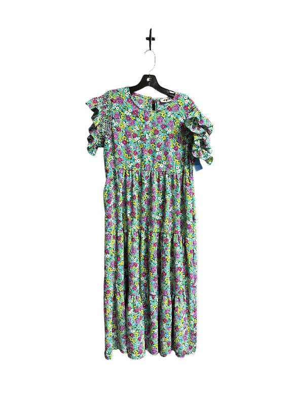 Women's Off-Shoulder DressesDress Casual Maxi By Haptics In Floral Print, Size: L