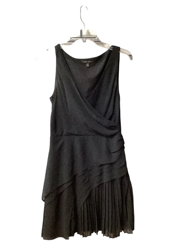 Women's Keyhole Collar DressesDress Party Short By Banana Republic In Black, Size: 4