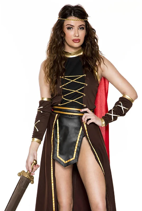 women's pajamas for everyday loungingFour pieces Ruthless Warrior Costume Set