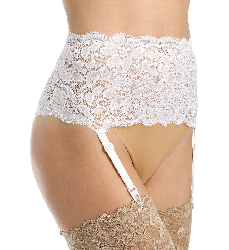 plus-size smoothing bra for dressesGorgeous Floral Stretchy Lace Adjustable Garter Belt One Size UK 6-12