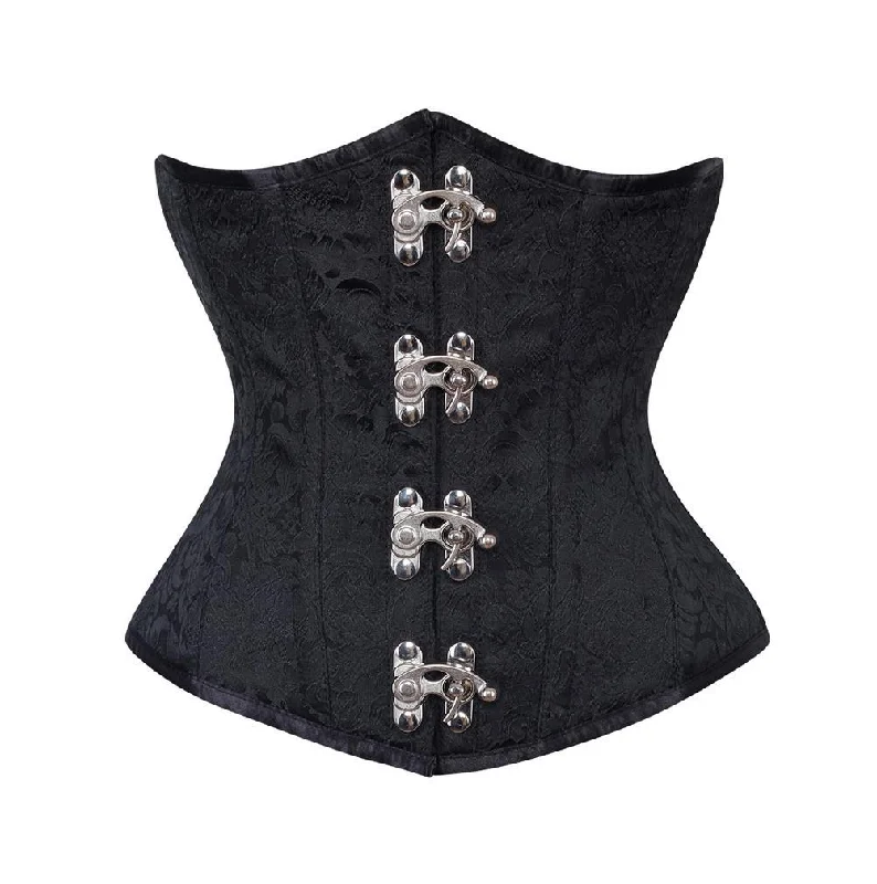 long-sleeve body suit for smoothing under sleevesKoen Brocade Underbust Corset