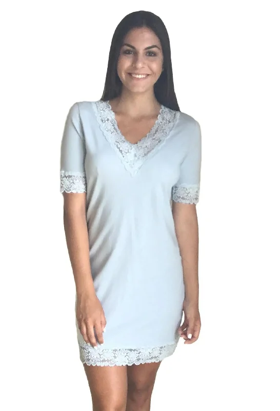 women's pajamas for those who value qualityMila Elbow Sleeve Chemise - Sales Rack