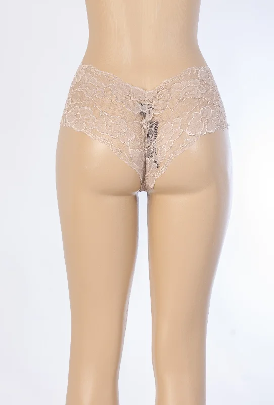 lace-up high-cut panties for womenLace Boyshort.