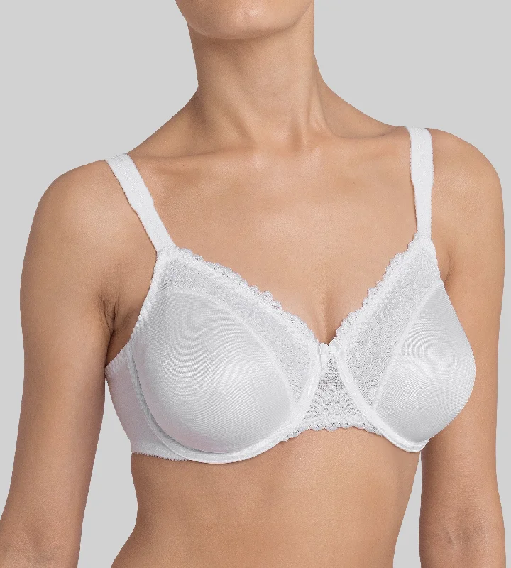 plus-size minimizer underwire braLadyform Soft W X 10166306 0003 WHITE