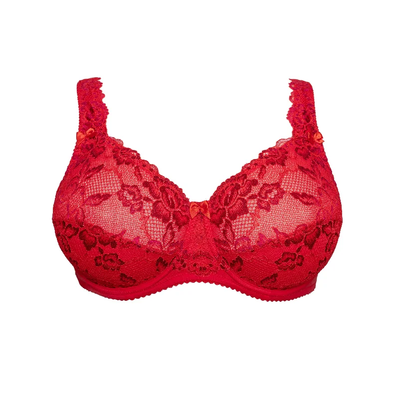 wireless bra with front closure for comfortBeate Full Lace Bra