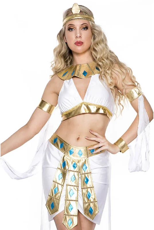 women's pajamas for those who seek cozy, all-night comfortFive Pieces Kingdom Queen Costume Set