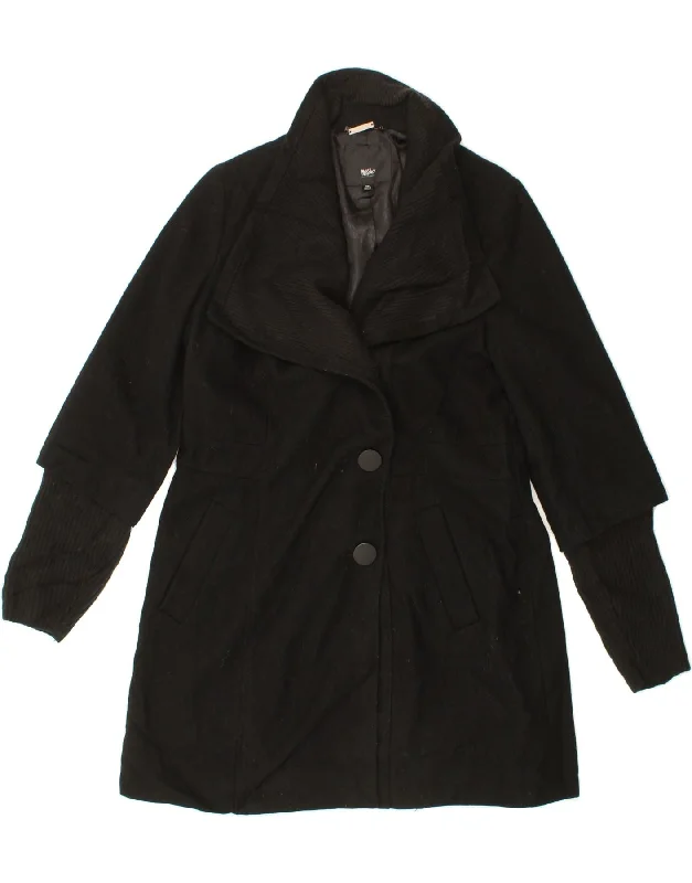 Women's Duffle CoatsMOSSIMO Womens Overcoat UK 18 XL Black Wool