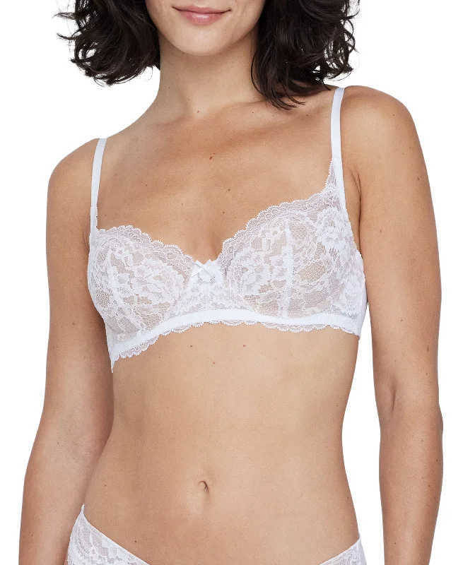 convertible bra with hook-and-eye closureMinx Balconette Padded Underwire T-shirt Bra