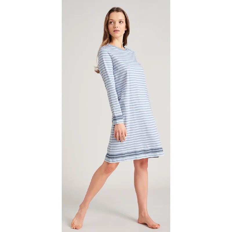 women's striped pajama setsSchiesser, Damen Nachthemd