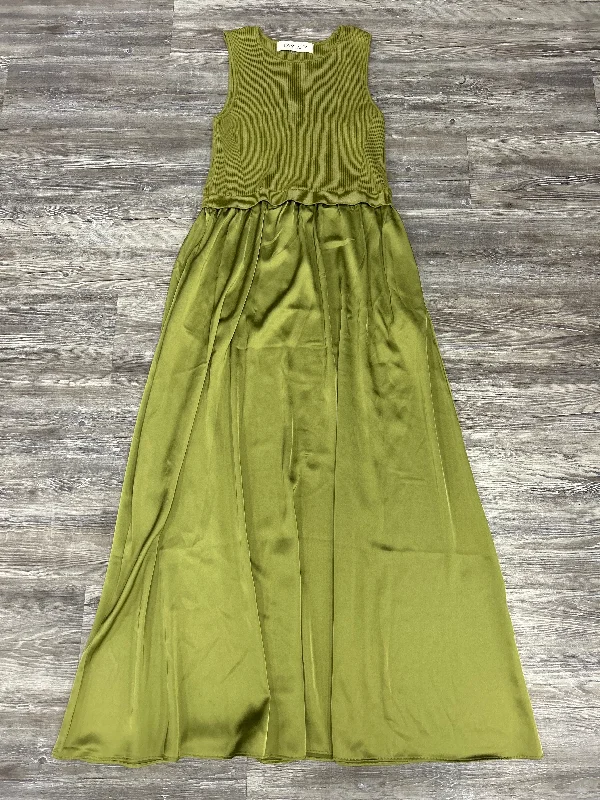 Women's Narrow-Neck DressesDress Casual Maxi By Taylor In Green, Size: L