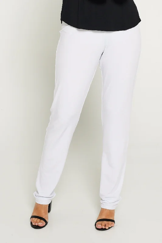  Women's High-Waisted PantsGianna Pants Tall - White