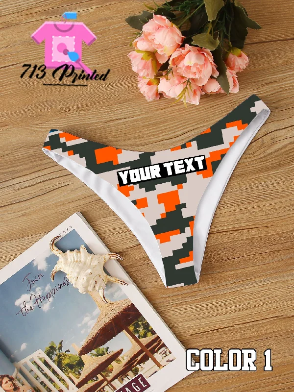 plus-size lace hipster panties with a tummy tuckerCamouflage Custom Personalized Thong Panties Reversible With Your Words Custom Sexy Fun Funny Customized Panty Thong Lingerie 6 Colors