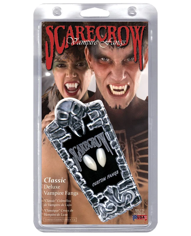 women's pajamas designed for those who believe in sweet dreams and cozy nights.Scarecrow Classic Deluxe Fangs