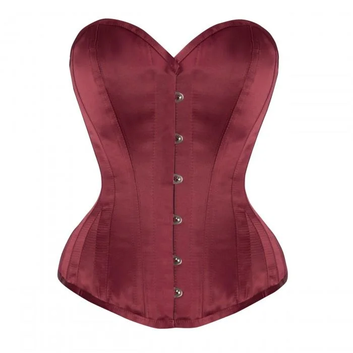 long-torso shapewear for tall womenScarlett Steel Boned Waist Taiming Corset With Hip Gores