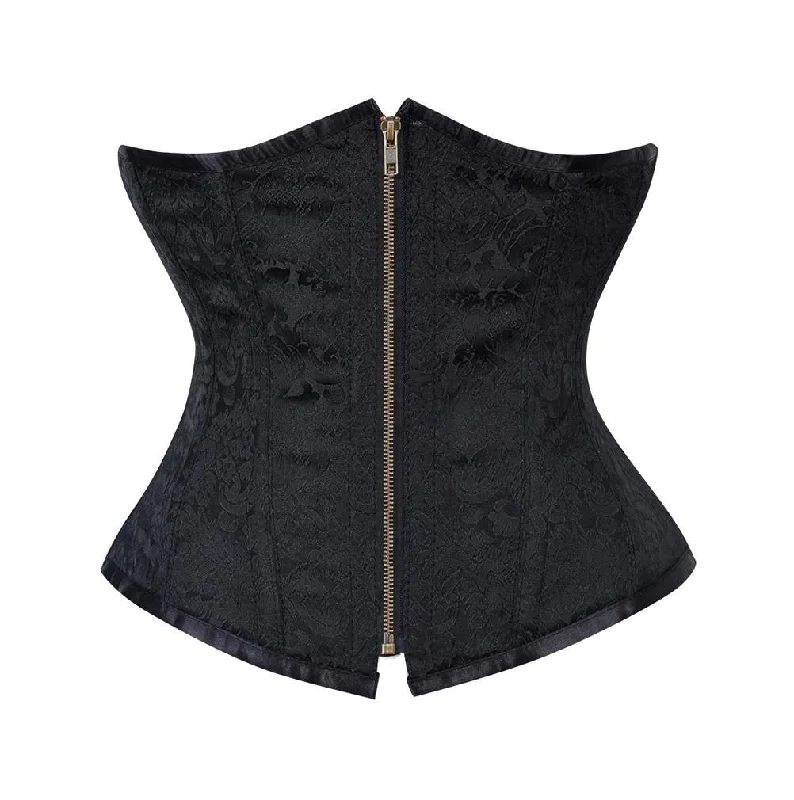 body shaper with lace trim for a touch of luxuryMarjorie Brocade Underbust Corset