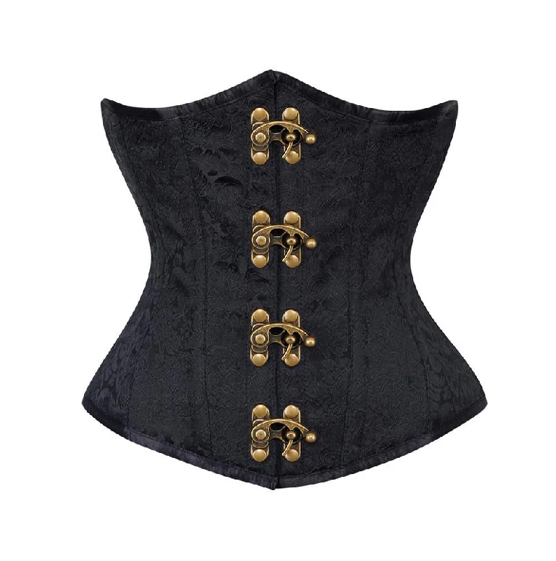 full-body suit with built-in bra for supportFrancina Brocade Underbust Corset