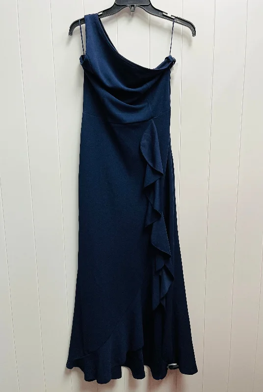 Women's Cap-Sleeve DressesDress Party Long By btfbm In Navy, Size: M