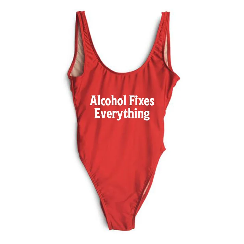 ALCOHOL FIXES EVERYTHING [SWIMSUIT]