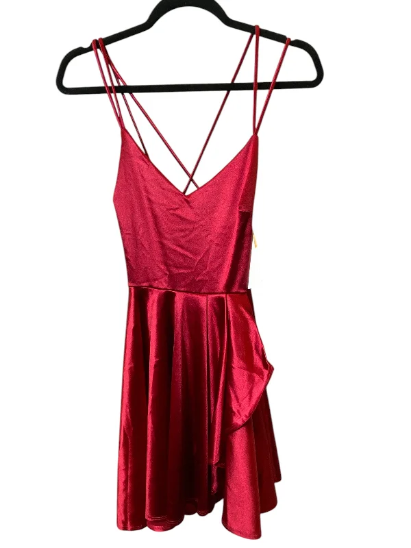 Women's Cut-Out DressesDress Party Short By Windsor In Red, Size: S