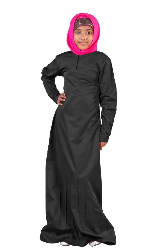 Women's Hooded Sweatshirts with Magnetic ClosureNavil  Girls Abaya