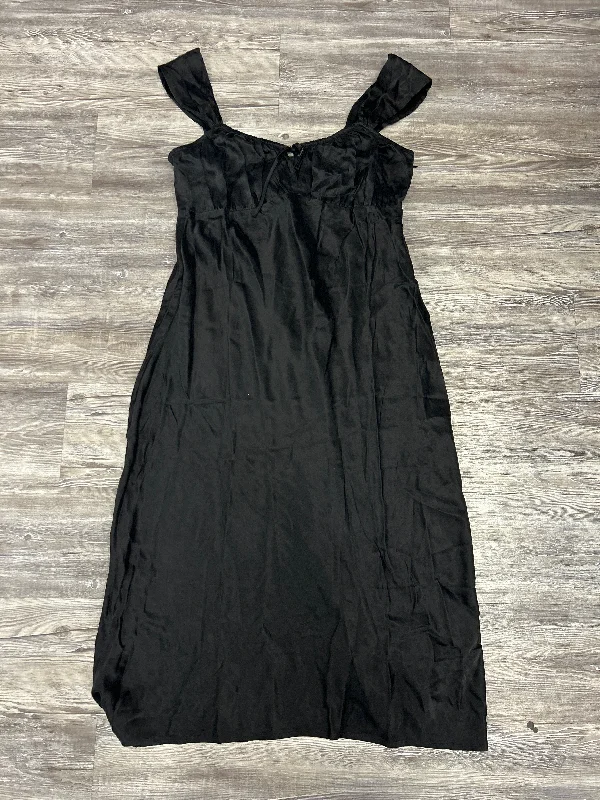 Women's Round-Neck DressesDress Party Long By Madewell In Black, Size: 16