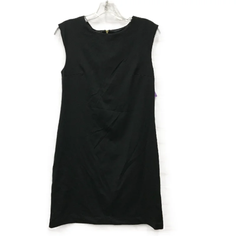 Women's V-Shaped Collar DressesBlack Dress Casual Short By Donna Ricco, Size: S