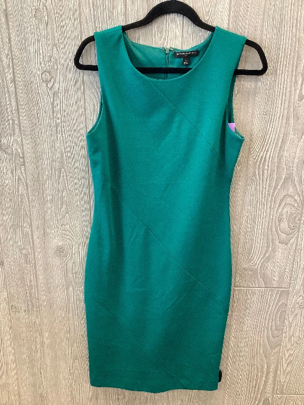 Women's Keyhole Collar DressesGreen Dress Work Banana Republic, Size S