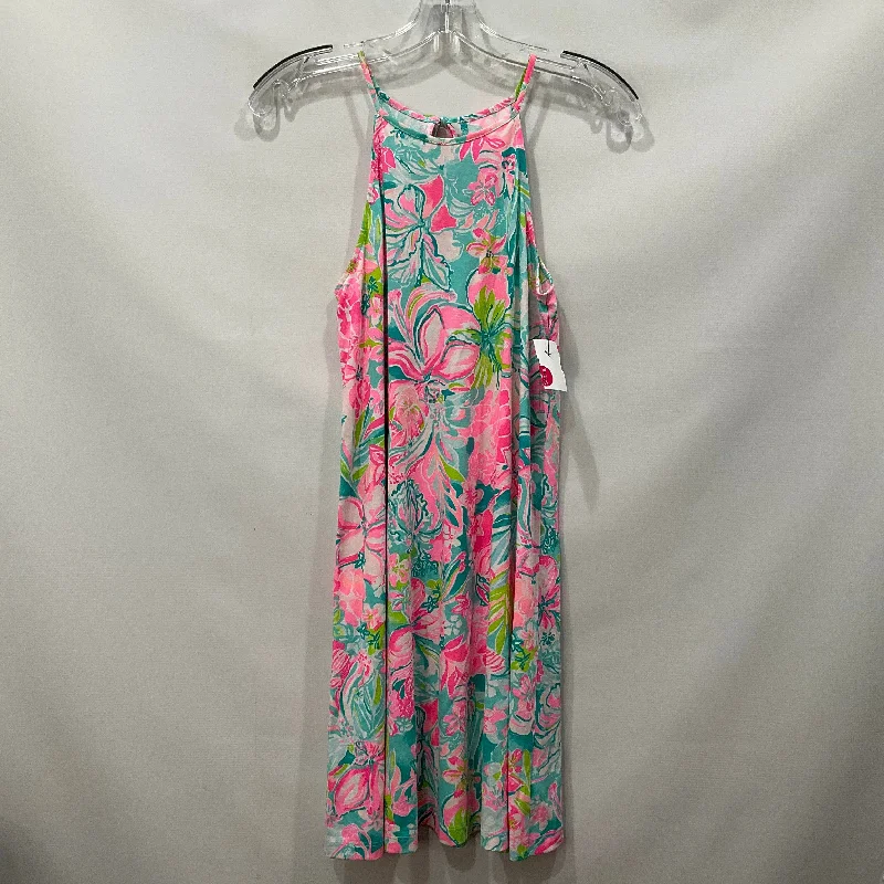 Women's Shift DressesPink Dress Casual Short Lilly Pulitzer, Size Xxs