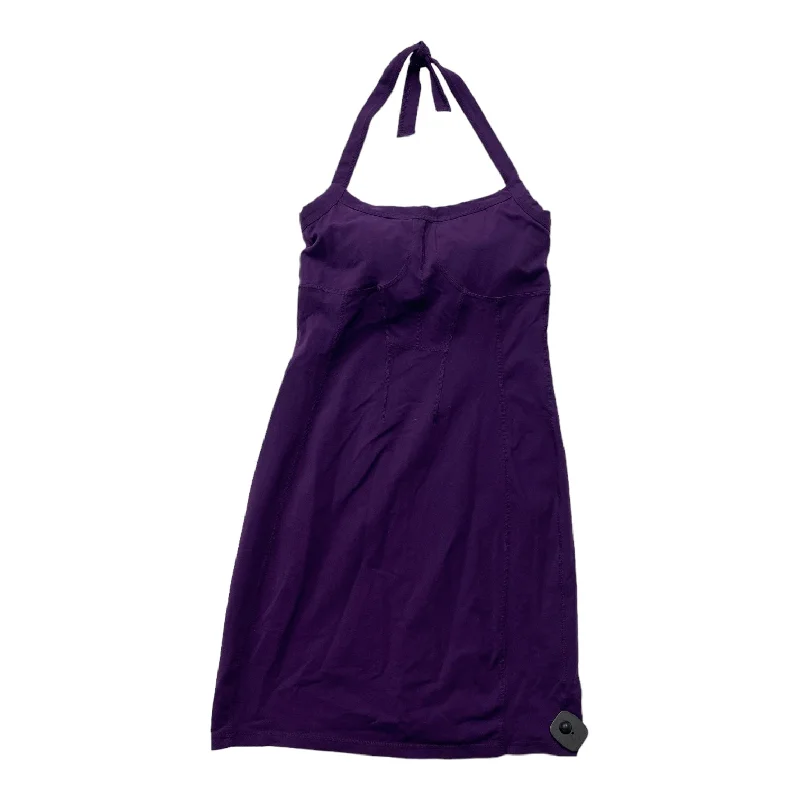 Women's V-Back DressesPurple Dress Casual Short Athleta, Size M