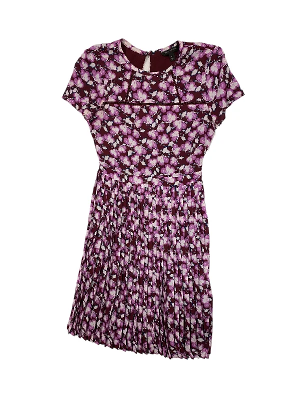 Women's Racerback DressesPurple Dress Casual Short Banana Republic, Size 0