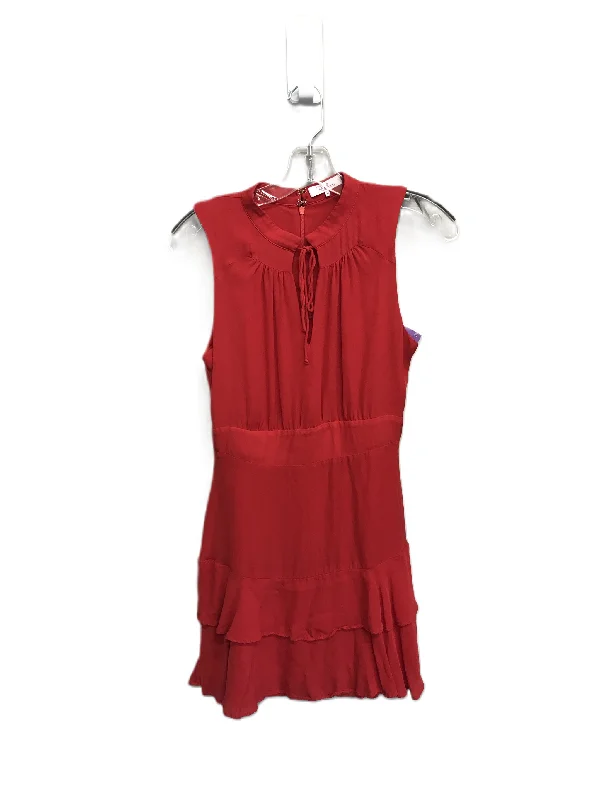 Women's Square-Back DressesRed Dress Casual Short By Parker, Size: Xs