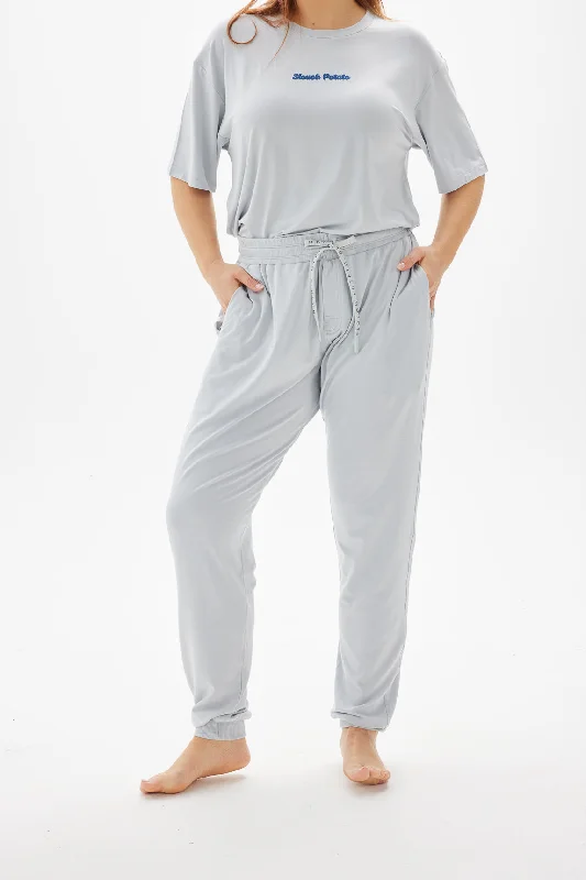 women's pajamas with a touch of elegance and sophisticationCore Grey Slouchies